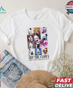 Art The Clown The Screamers Eras Tour shirt