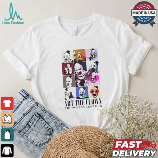 Art The Clown The Screamers Eras Tour shirt