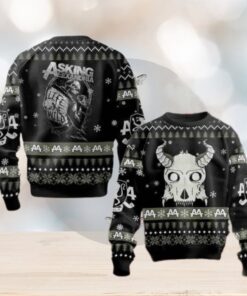 Asking Alexandria Rock Band Christmas Sweater Chirstmas Gifts 2024 Xmas For Family And Friends Ugly Sweater