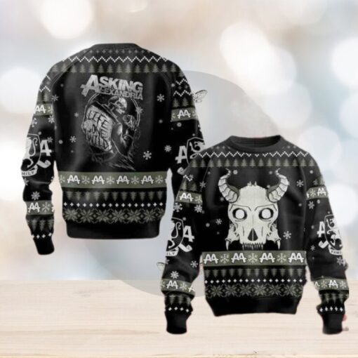 Asking Alexandria Rock Band Christmas Sweater Chirstmas Gifts 2024 Xmas For Family And Friends Ugly Sweater