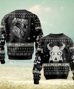 Asking Alexandria Rock Band Christmas Sweater Chirstmas Gifts 2024 Xmas For Family And Friends Ugly Sweater