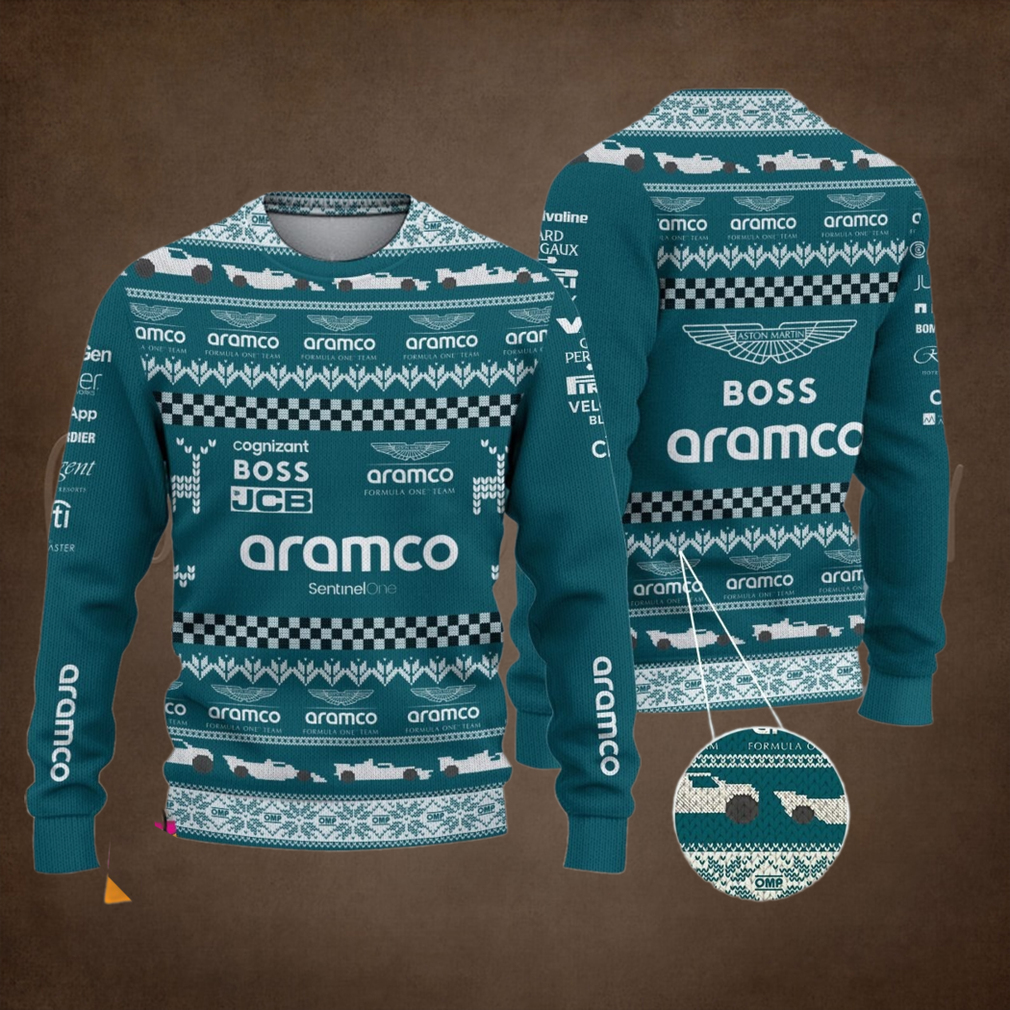 Aston Martin Cognizant F1 Team PURS1541 ugly sweater Aston Martin Cognizant F1 Team PURS1541 ugly sweater