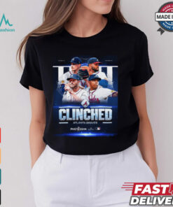 Atlanta Braves Clinched 2024 Postseason Shirt