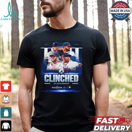 Atlanta Braves Clinched 2024 Postseason Shirt