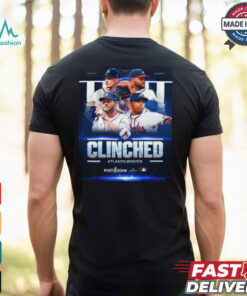 Atlanta Braves Clinched 2024 Postseason Shirt