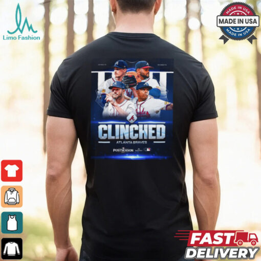 Atlanta Braves Clinched 2024 Postseason Shirt