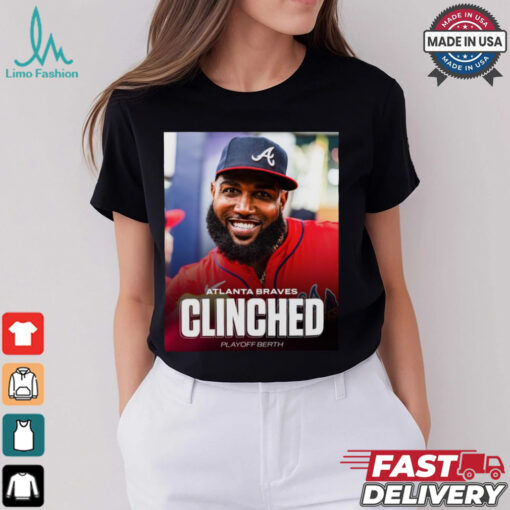 Atlanta Braves Clinched Playoff Berth Postseason MLB National League East Division 2024 t shirt