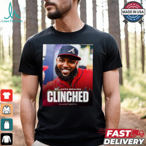 Atlanta Braves Clinched Playoff Berth Postseason MLB National League East Division 2024 t shirt