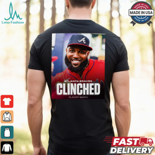 Atlanta Braves Clinched Playoff Berth Postseason MLB National League East Division 2024 t shirt