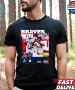 Atlanta Braves Win 3 0 New York Mets 2024 October Baseball Matchup shirt