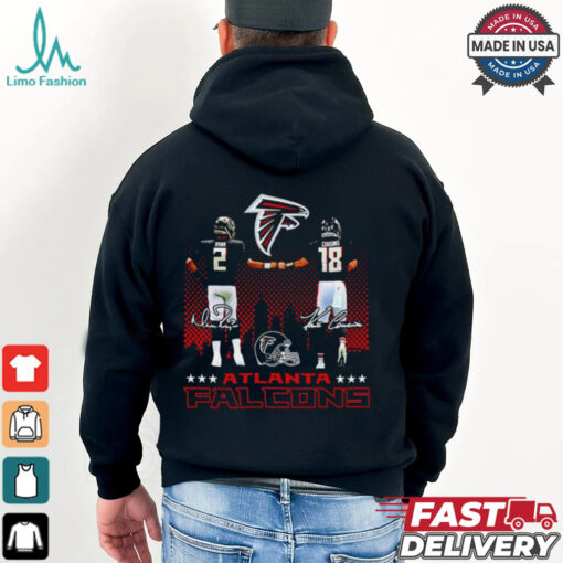 Atlanta Falcons Matt Ryan and Kirk Cousins signature 2024 shirt