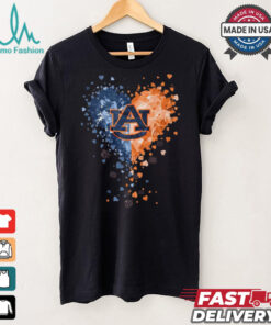 Auburn Tigers Crystal Heart Shirt