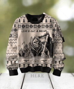 Avenged Sevenfold Life Is But A Dream Signature 2024 Christmas Ugly Sweater