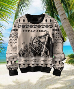 Avenged Sevenfold Life Is But A Dream Signature 2024 Christmas Ugly Sweater