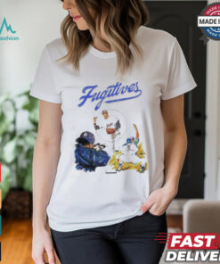 Awesome Fugitives Dodgers Inspired Baseball 2024 T shirt