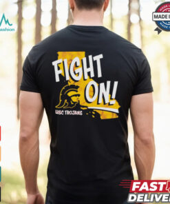 Awesome USC Trojans Fight On logo shirt