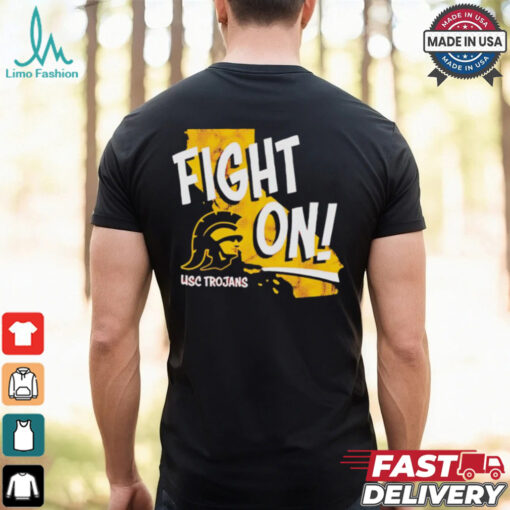 Awesome USC Trojans Fight On logo shirt