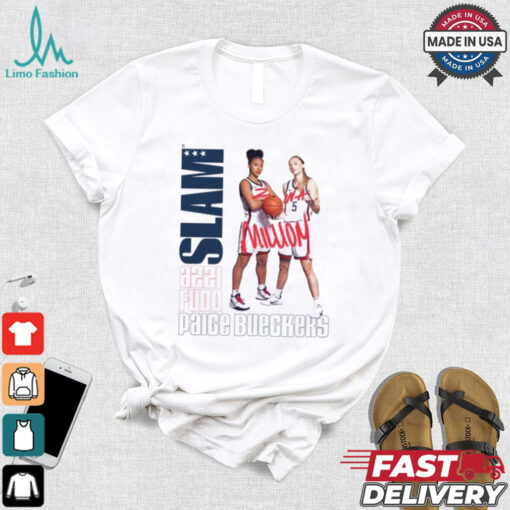 Azzi Fudd and Paige Bueckers Million Slam Cover shirt