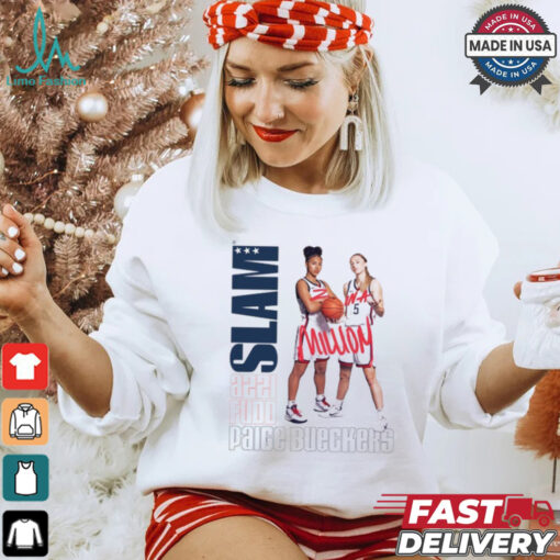 Azzi Fudd and Paige Bueckers Million Slam Cover shirt