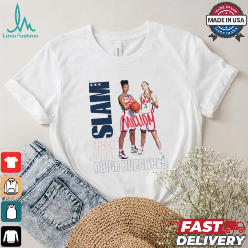 Azzi Fudd and Paige Bueckers Million Slam Cover shirt