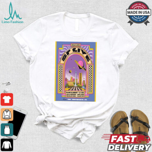 Babe Rainbow & La Lom Oct 12 2024 Sf Live The Chapel In San Francisco CA T shirt