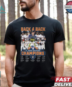 Back 4 Back Al West Division Champions H Shirt