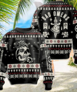 Bad Omens Dead On The Inside Exit Wounds 2024 Ugly Christmas Sweater