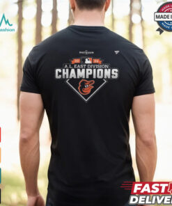 Baltimore Orioles 2024 AL East Division Champions Locker Room Shirt