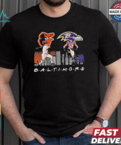 Baltimore Orioles Baseball Baltimore Ravens Football The Friends The Proud T Shirt