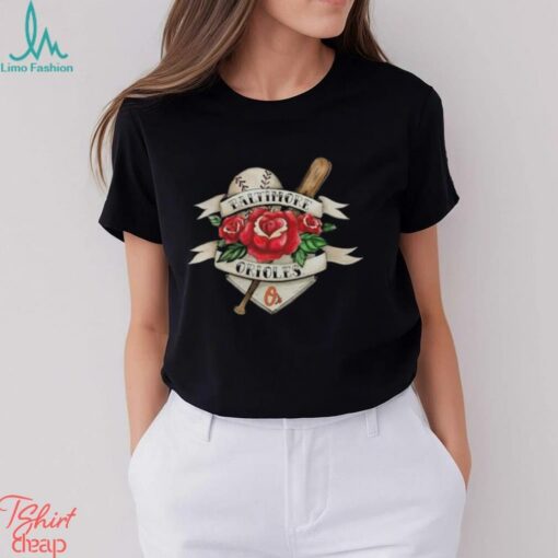 Baltimore Orioles Tattoo Rose 2024 Shirt