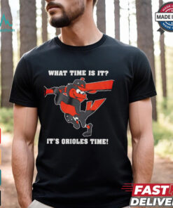 Baltimore Orioles what time is it it’s Orioles time shirt