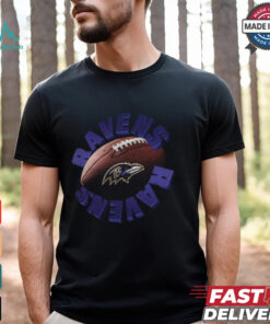 Baltimore Ravens Spiral Heavyweight T Shirt