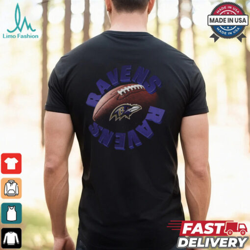 Baltimore Ravens Spiral Heavyweight T Shirt