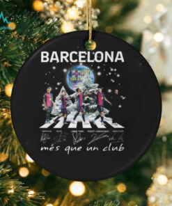 Barcelona FC 2024 Christmas Mes Que Un Club T Shirt