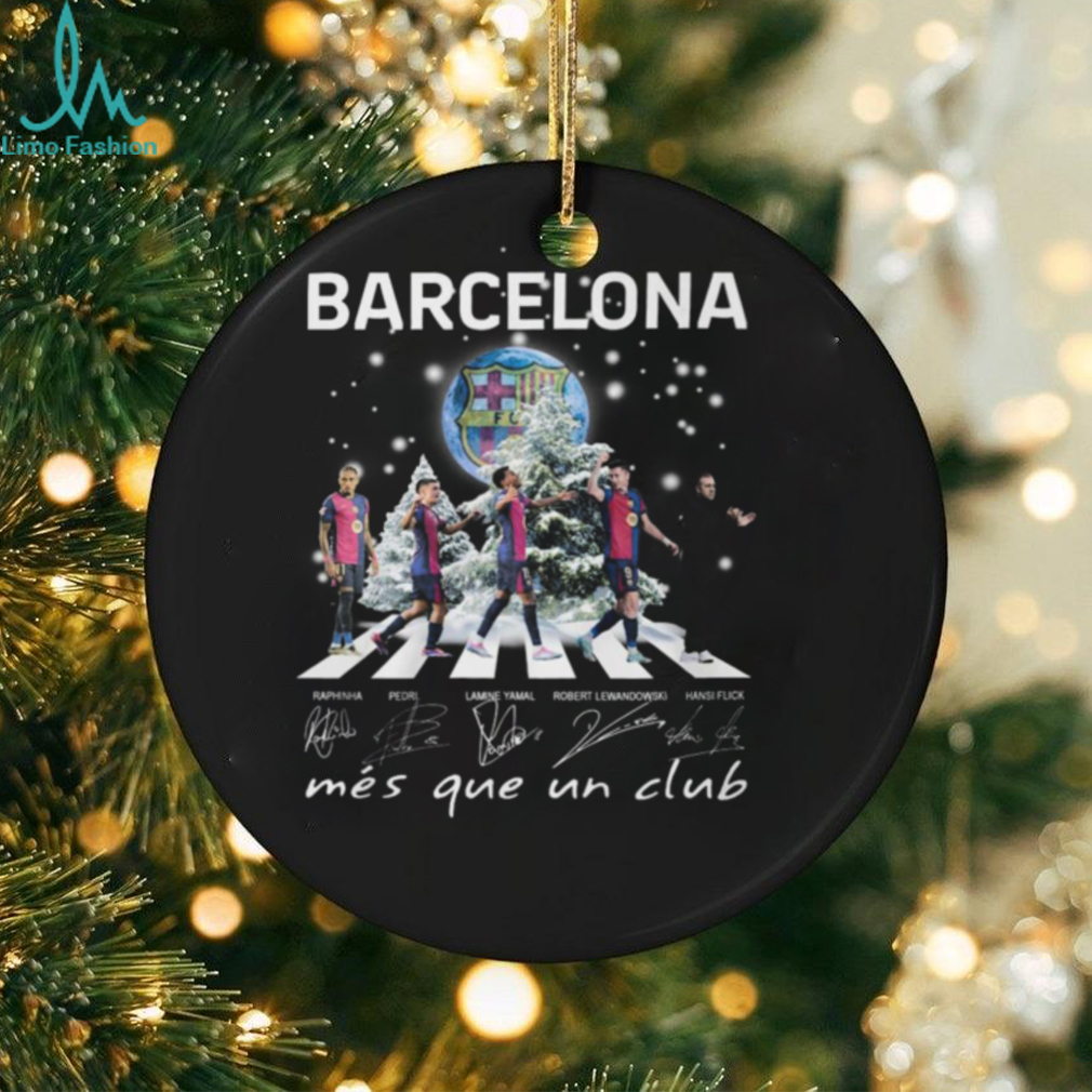 Barcelona FC 2024 Christmas Mes Que Un Club T Shirt Barcelona FC 2024 Christmas Mes Que Un Club T Shirt