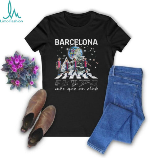 Barcelona FC 2024 Christmas Mes Que Un Club T Shirt