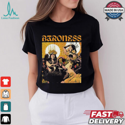 Baroness Yellow Tracklist T Shirt