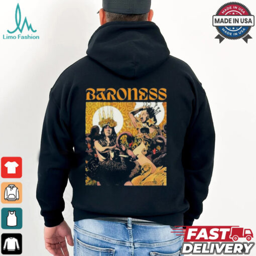 Baroness Yellow Tracklist T Shirt