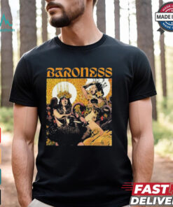 Baroness Yellow Tracklist T Shirt