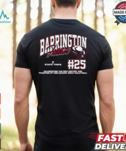 Barrington Fillies #25 Celebrating The Rich History And Tradition Of High School Girls Volleyball Shirt
