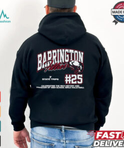 Barrington Fillies #25 Celebrating The Rich History And Tradition Of High School Girls Volleyball Shirt