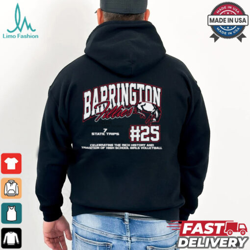 Barrington Fillies #25 Celebrating The Rich History And Tradition Of High School Girls Volleyball Shirt