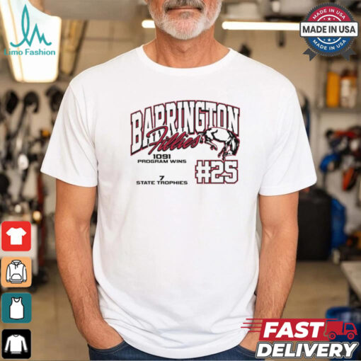 Barrington Fillies #25 Celebrating The Rich History And Tradition Of High School Girls Volleyball t shirt