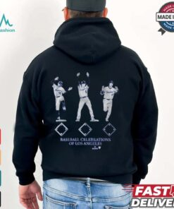 Baseball celebrations of los angeles T shirt