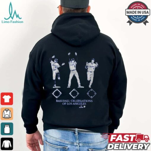 Baseball celebrations of los angeles T shirt