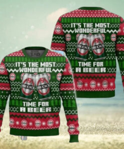 Beck’s It’s The Most Wonderful Time For A Beer Ugly Sweater