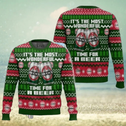 Beck’s It’s The Most Wonderful Time For A Beer Ugly Sweater