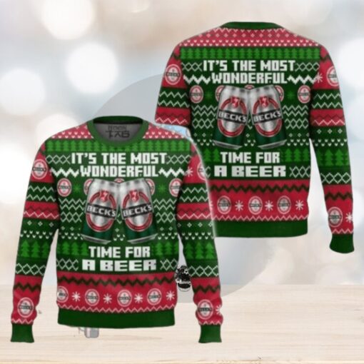 Beck’s It’s The Most Wonderful Time For A Beer Ugly Sweater