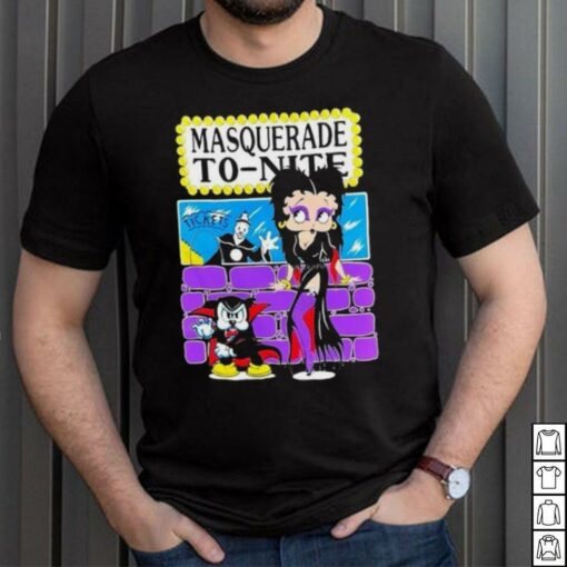 Betty Boop   Masquerade T Shirt