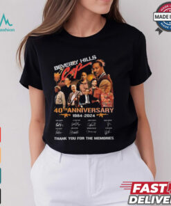 Beverly Hills 40th Anniversary 1984 2024 Thank You For The Memories Signatures Shirt